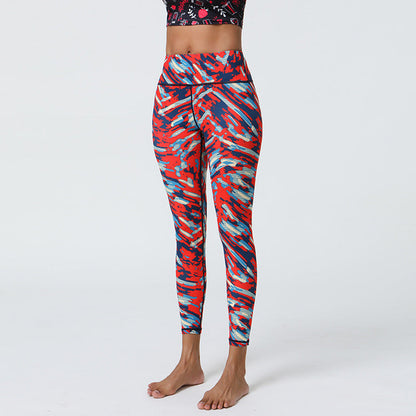 New Womens Printed Yoga Leggings