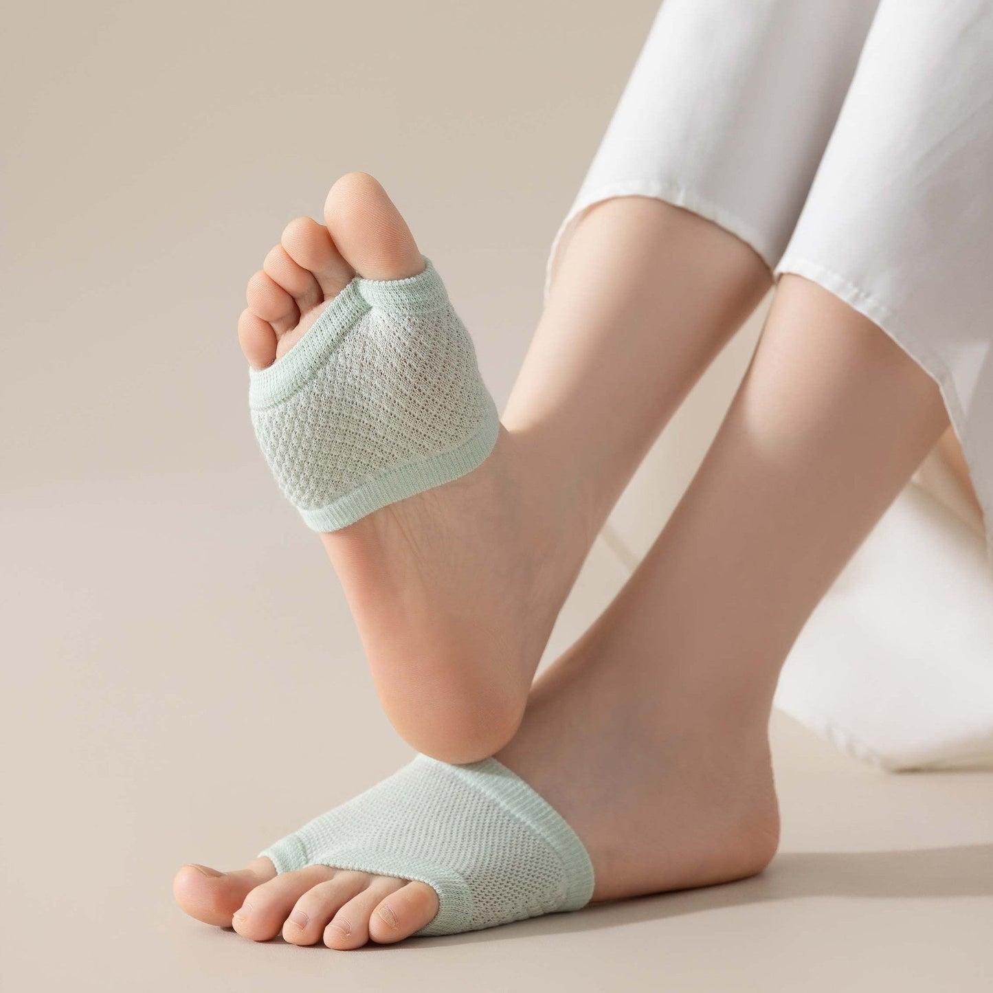 Womens Half-socks Summer Thin Pure Cotton
