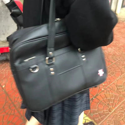 Capacity Slant Student Uniform Day Commuter Tote Bag