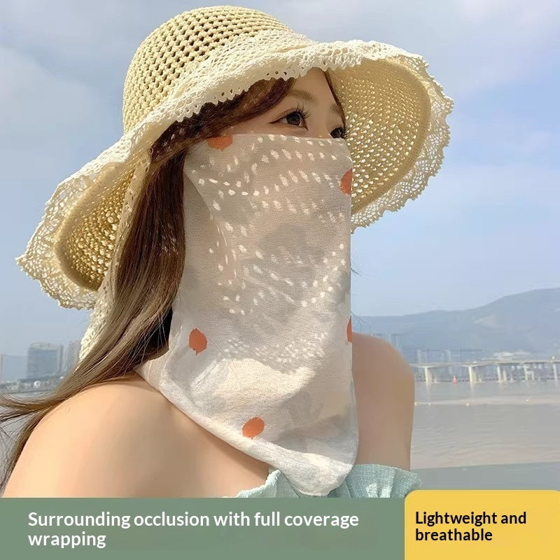 Summer UV-Protective Full-Face Mask For Women
