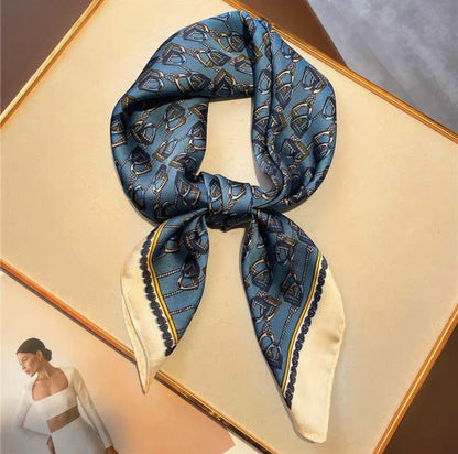 High-end Headscarf Versatile Neck Scarf Hairband Accessory