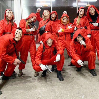 Halloween Cosplay Costume Red One-piece