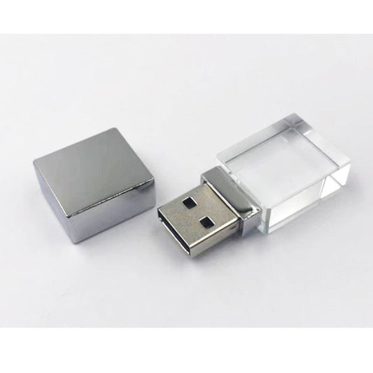 DIY Luminous Crystal Car USB Drive