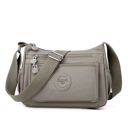 Colorful Fox New Large Capacity Women Shoulder Bag Outdoor Casual Water-repellent Multi-layer Crossbody Bag Fashion