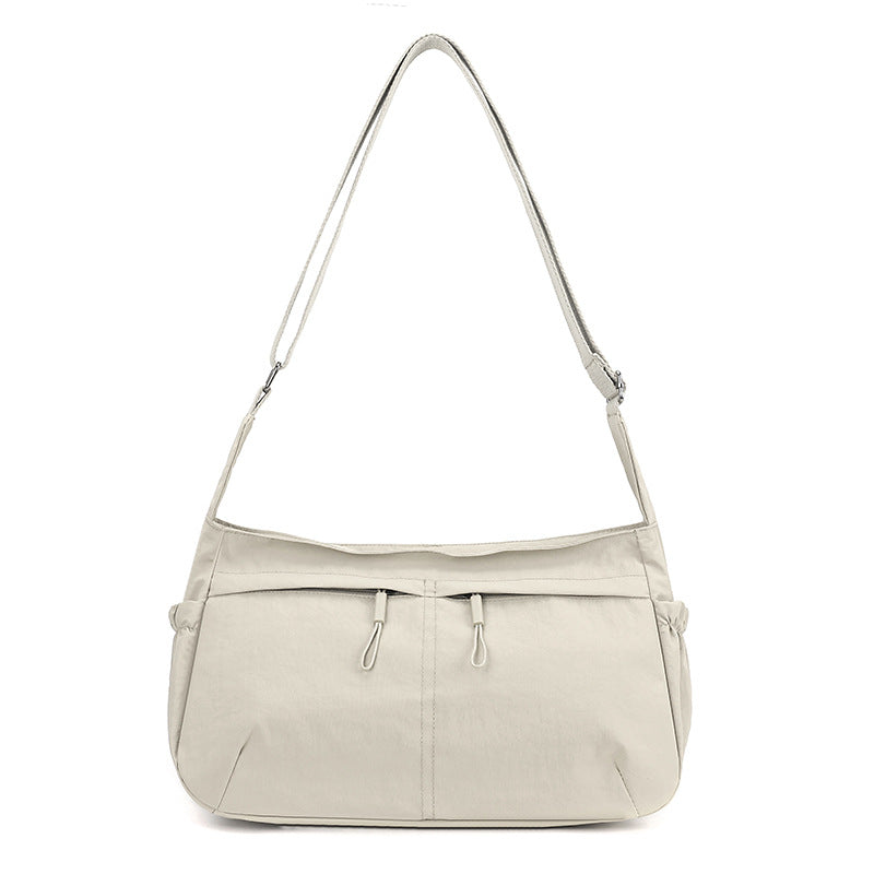 New Women's Crossbody Bag, Large Capacity, Lightweight, Casual Shoulder Bag, Simple Commuting, Multifunctional Student Handbag