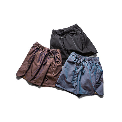 American-style Colorful Wide-leg Shorts For Summerunisex