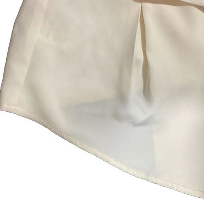 Womens Apricot-colored Waist-cinching Sleeveless Vest