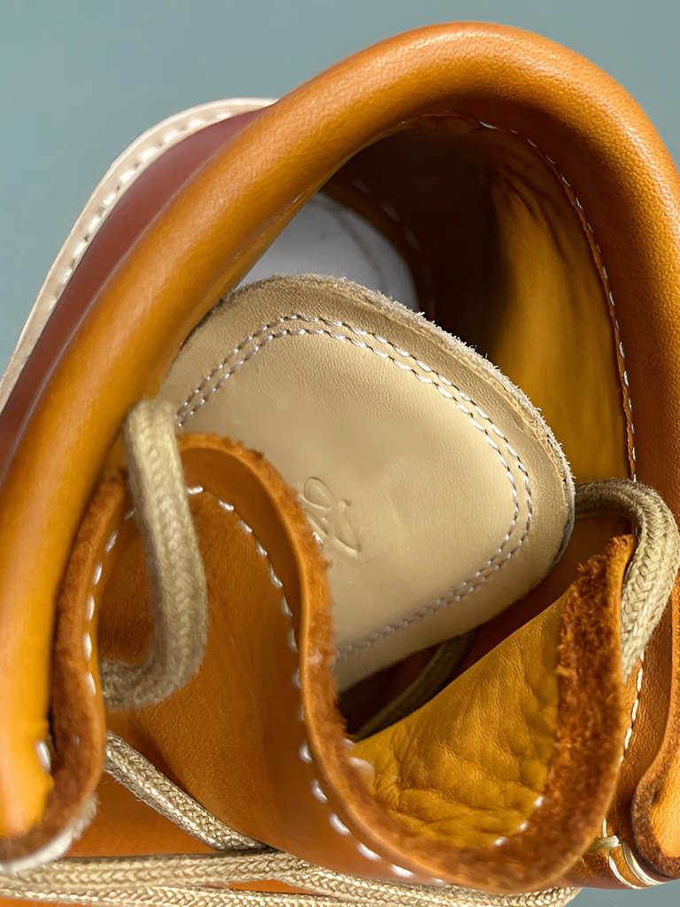 Washed Small Ami Khaki Martin Boots