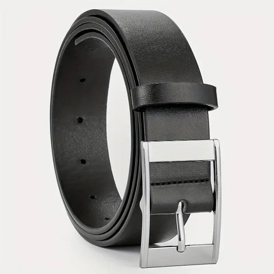 All-matching Pin Buckle Microfiber Belt