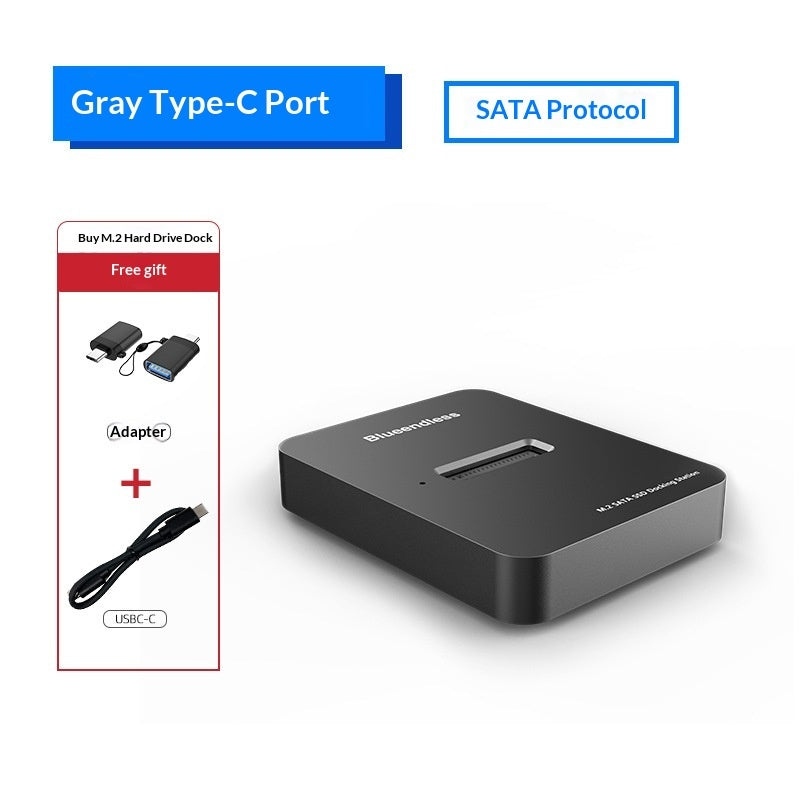 Laptop SSD External Mobile Hard Drive Enclosure Socket