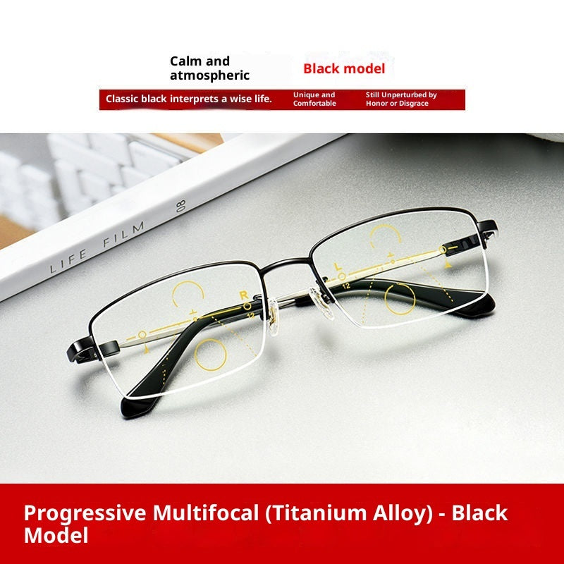 Multi-focus Reading Glasses For Near And Far Use