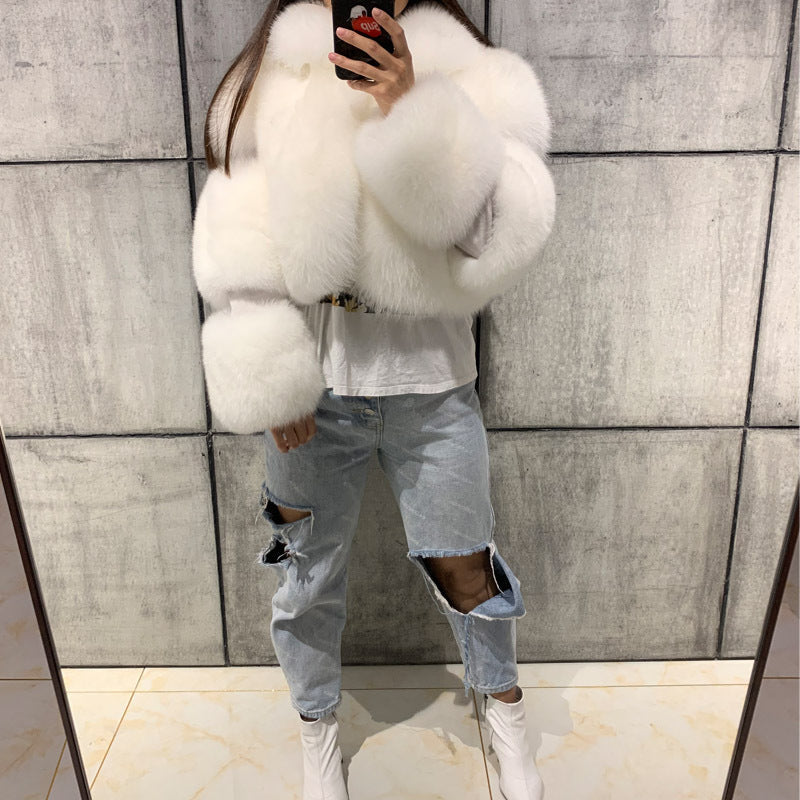 European And American Fur Coat Women's Clothing