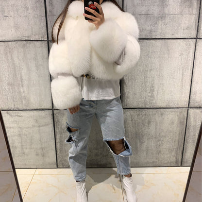 European And American Fur Coat Women's Clothing