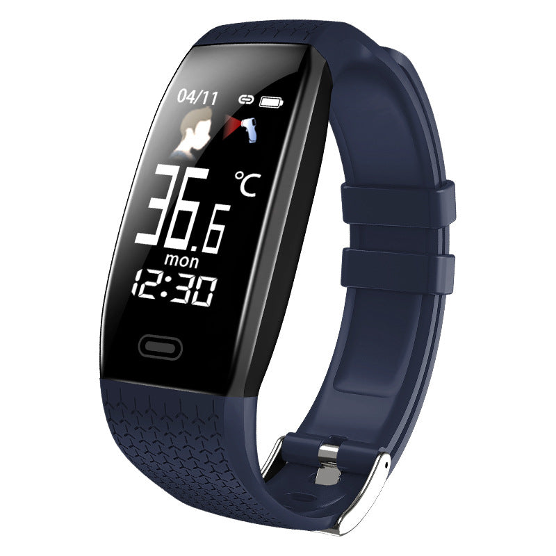 Smart Bracelet Real-time Body Temperature and Heart Rate