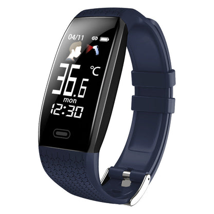 Smart Bracelet Real-time Body Temperature and Heart Rate