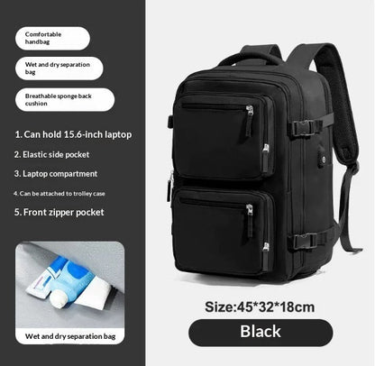 Travel Backpack Lightweight And Spacious Ideal For Luggage And Outdoor Hiking