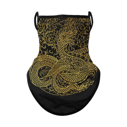Motorcycle Riding Sun-Protective Face Mask Ear-Hanging Headscarf For Women