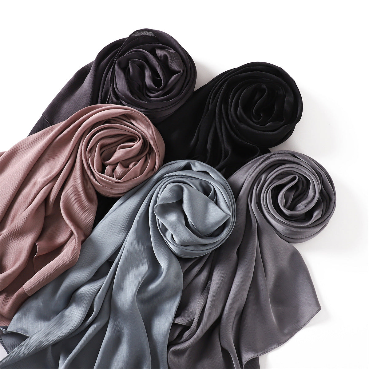 Solid-color Womens Summer Shawl Sunscreen Scarf