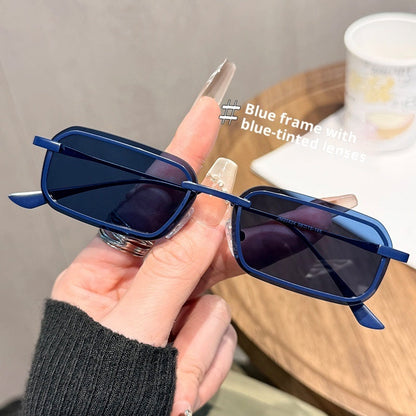 Retro Small-frame Square UV-protective Sunglasses