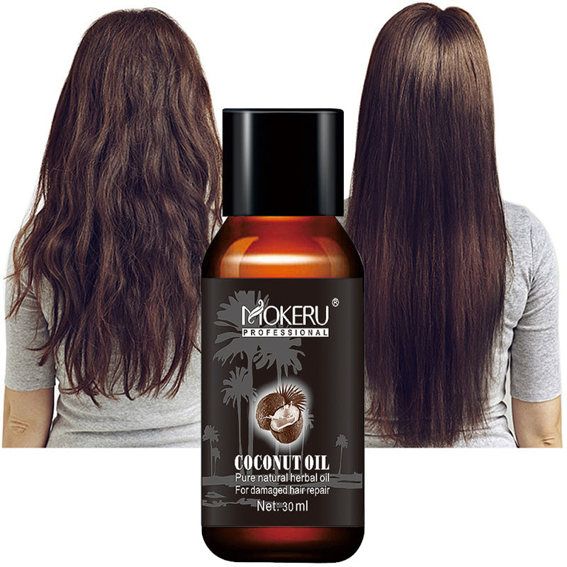 Coconut Oil Hair Repair for Frizz and Damage