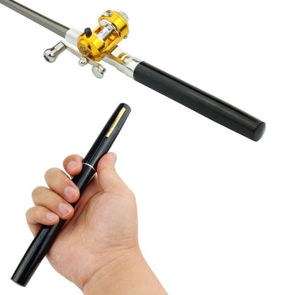 1m Mini Portable Pen Fishing Rod