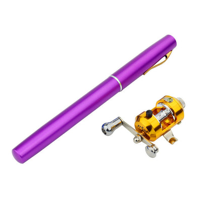 1m Mini Portable Pen Fishing Rod
