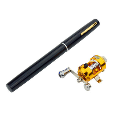 1m Mini Portable Pen Fishing Rod