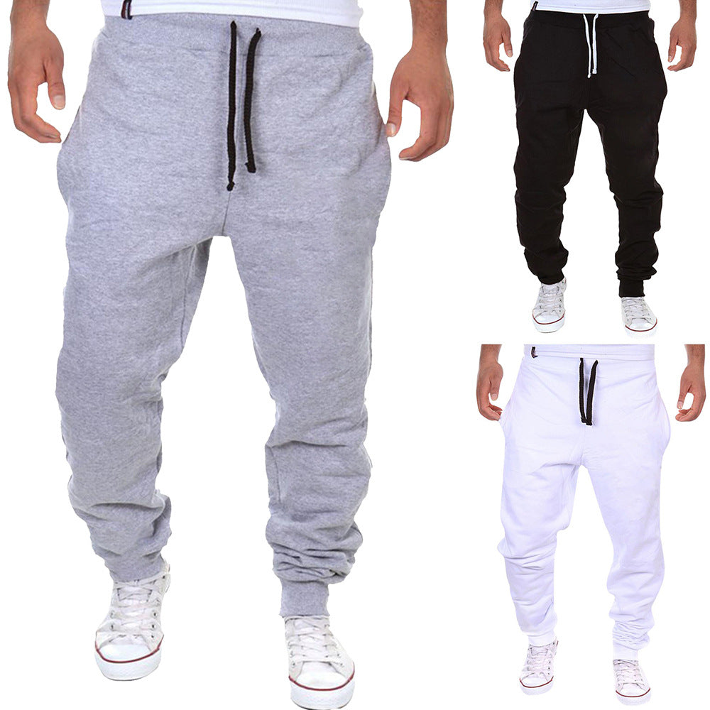 Mens Casual Pants Loose-fitting And Versatile Long Trousers
