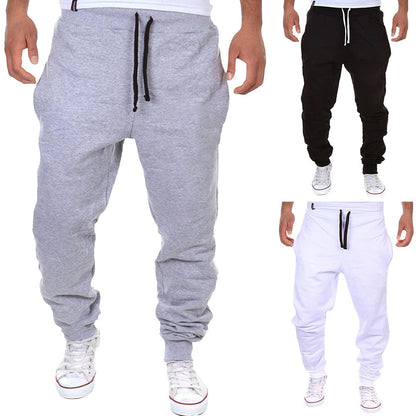 Mens Casual Pants Loose-fitting And Versatile Long Trousers
