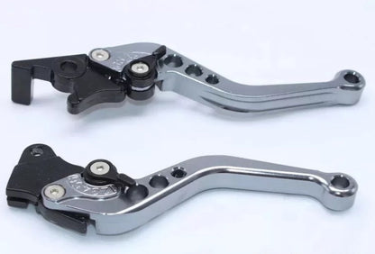 Adjustable Motorcycle Brake & Clutch Levers – CNC Aluminum Handlebar Levers (Pair)