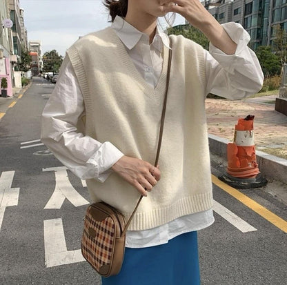 Non-pilling Knitted Vest For Women
