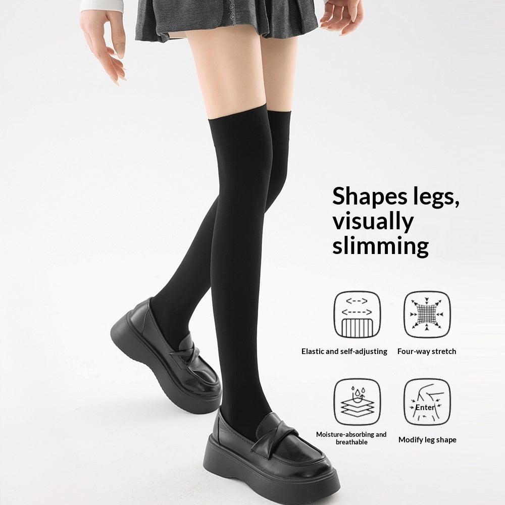 Spring Autumn Compression Stockings With Antislip Design