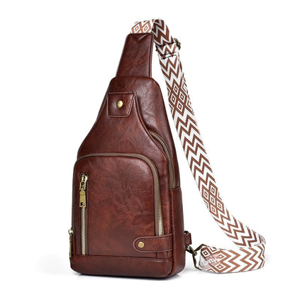 Men's Chest Bag, Men's Versatile Crossbody Bag, Multi-functional