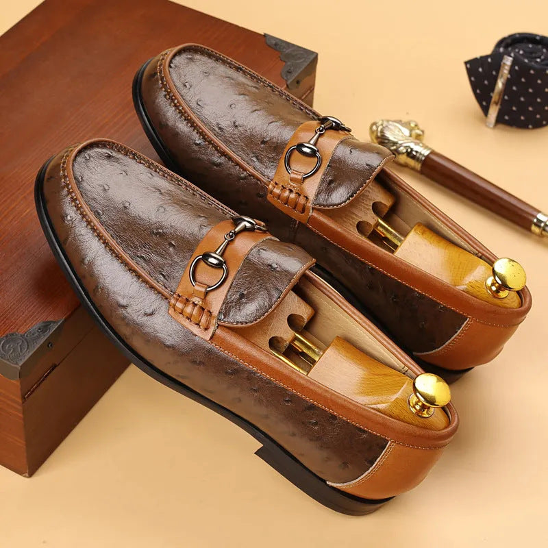 British-style Mens Business Formal And Casual Leather Shoes