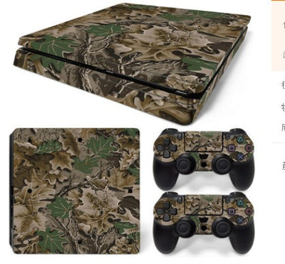 PS4 Slim Skin Sticker – Camouflage Vinyl Decal Wrap with Controller Skins