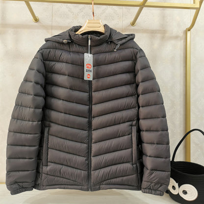 New Mens Minimalist Casual Short Coat Extra Thick