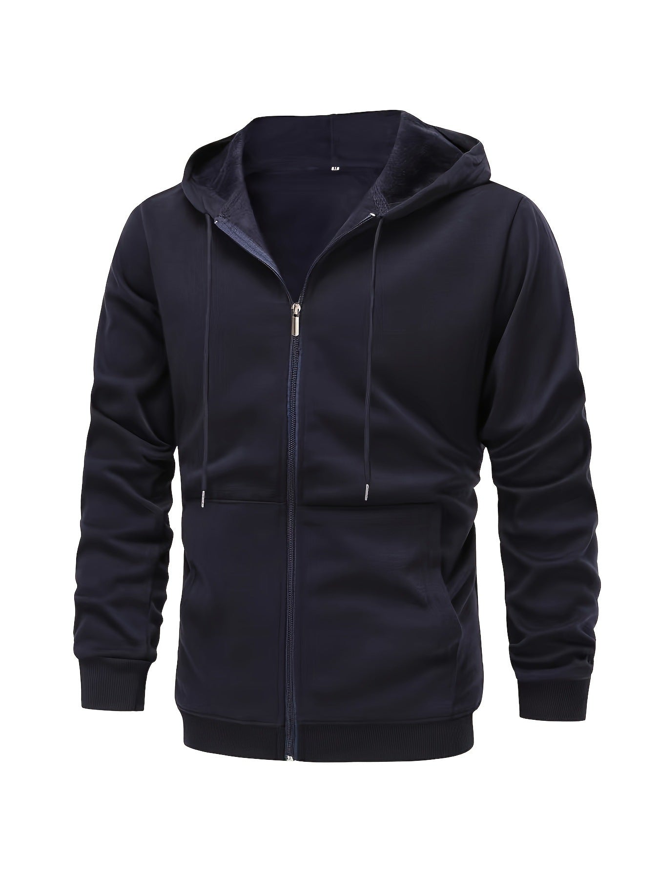 Men's Velvet Padded Hooded Sweatshirt