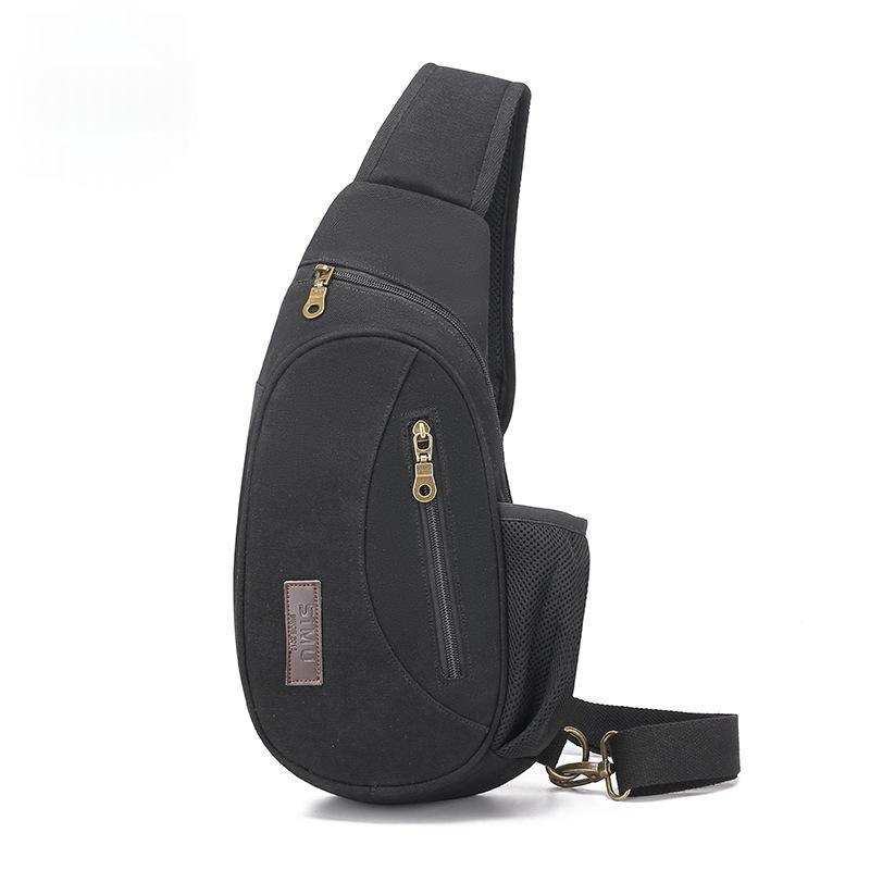 Mens Trendy Korean-style Crossbody Retro Casual Sports Shoulder Bag For Men