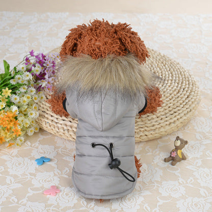 Pet  light and warm cotton clothing