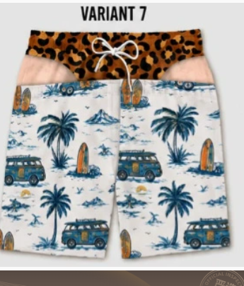 Loose-fitting Beach Pants Casual Vacation Shorts