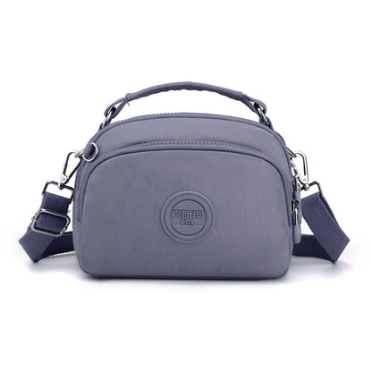 Colorful Fox New Fashion Mobile Phone Bag Women's Multi-Layer Simple Satchel Shoulder Bag Water-Repellent Crossbody Bag