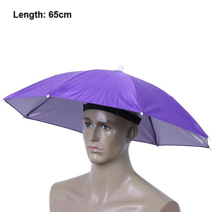 Folding Waterproof Fishing Sunhat - 55/65cm
