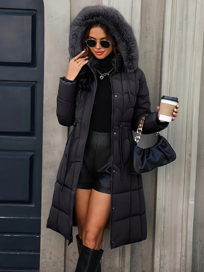 Thickened Cotton-Padded Coat For Middle-Aged And Elderly Women