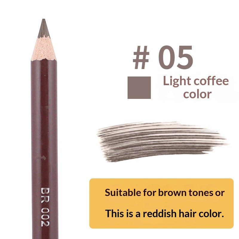 Yalaiyi Eyebrow Pencil Leopard Print Eyebrow Pencil Kuaishou And Douyin Live Broadcast Hot Selling Waterproof Distinct Look Wild Eyebrow Pencil
