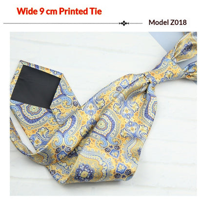 Printed Casual Patterned Vintage Tie