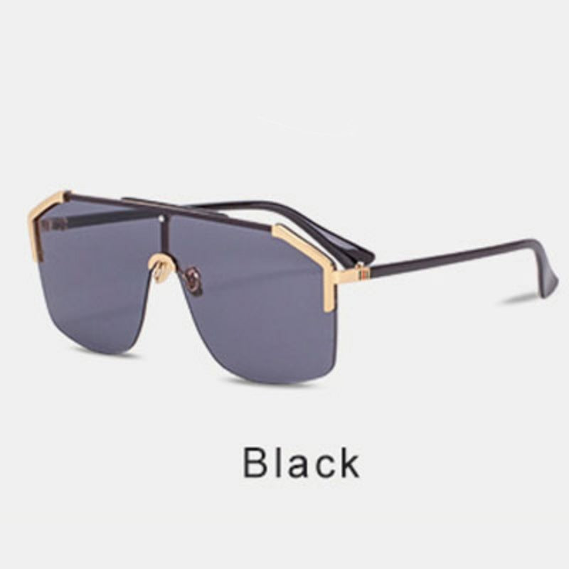 New Year's New Large-Frame Sunglasses For Women, The Same Style As European And American Internet Celebrities, Versatile Sunglasses For Women, Trendy Outdoor Sunglasses