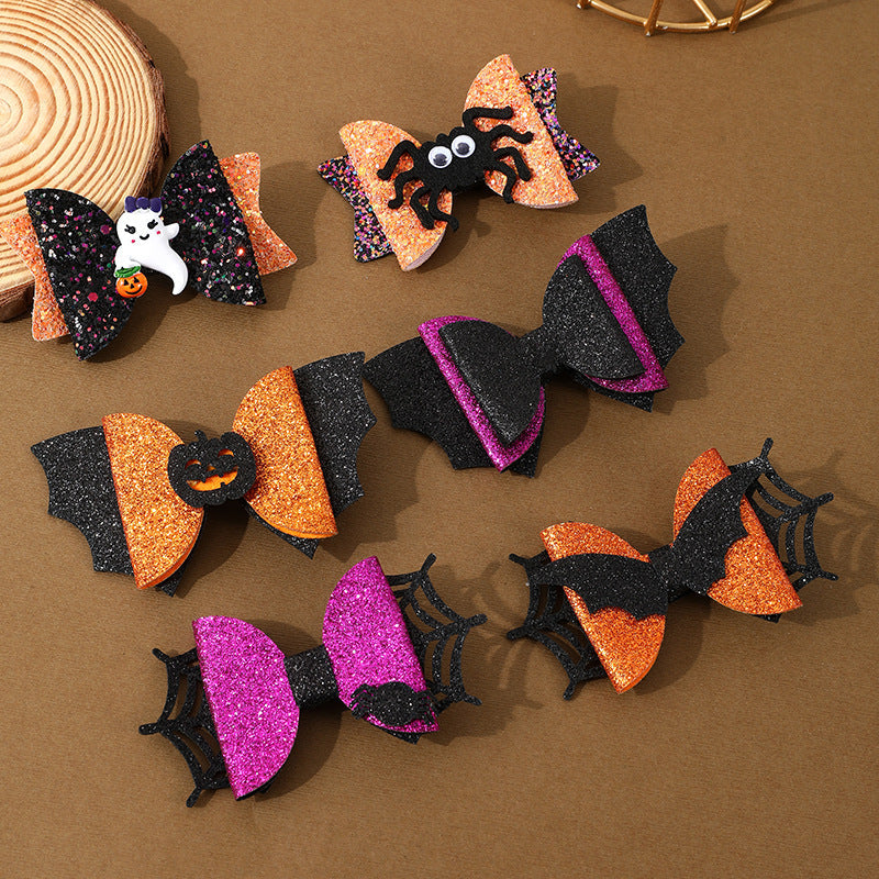 Halloween Barrettes Ghost Festival Party Festival Atmosphere Decor