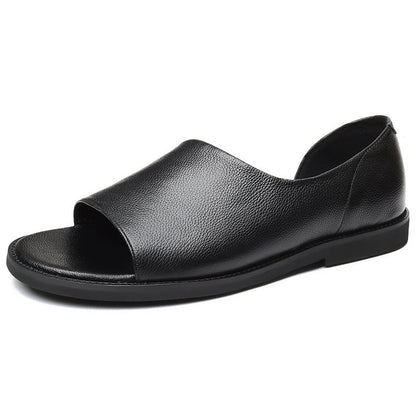 Men's Outdoor Wear Leather Sandals
