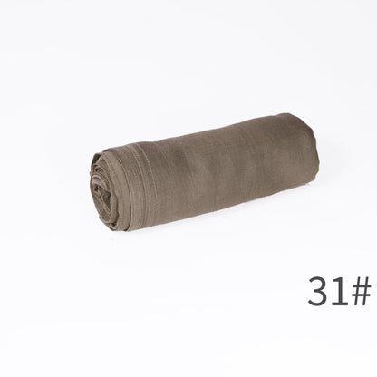 Modal Breathable Scarf Womens Solid Color