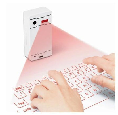 Portable Laser Projection Keyboard – Wireless Virtual Keyboard for Phone, Tablet & Laptop